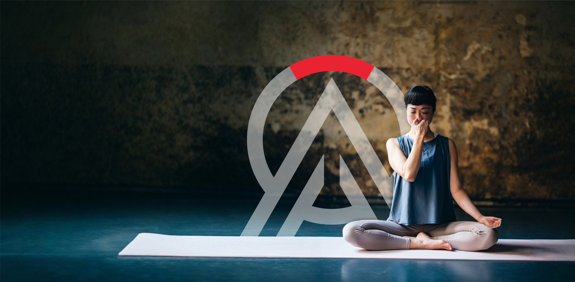 Calm focused breathwork practice